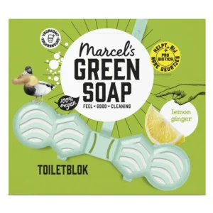Marcel's Green Soap Toiletblok lemon ginger