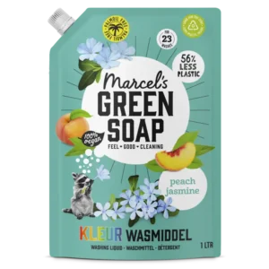 Marcel's Green Soap Wasmiddel color peach jasmine navulling