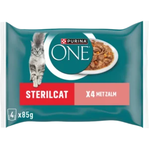 Purina ONE Sterilcat met zalm en wortels