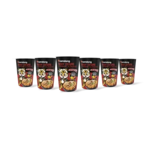 Namdong Beef jjigae k-noodles flavour cup 6-pack
