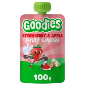 Goodies Knijpfruit smoothie strawberry & apple
