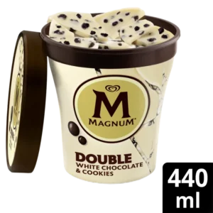 Magnum White chocolate & cookies