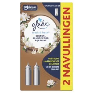 Glade Touch & fresh sandalwood navulling