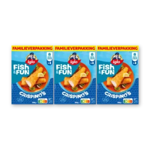 Iglo Fish&fun crispino familieverpakking 3pk