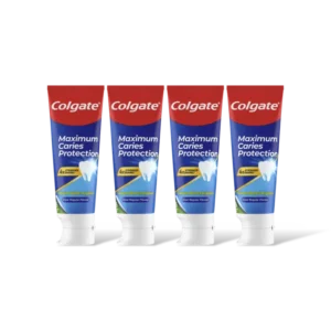Colgate Anti-Caries Tandpasta 4-pack