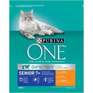 Purina ONE Senior rijk aan kip