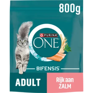 Purina ONE Adult rijk aan zalm