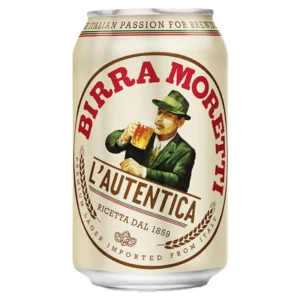 Birra Moretti L'autentica bier