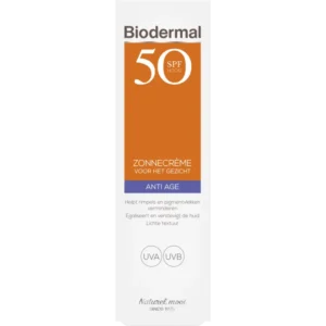 Biodermal Zonnecremé voor het gezicht spf50+