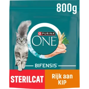 Purina ONE Sterilcat rijk aan kip