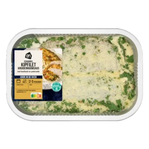 AH Ovenschotel scharrel kip kruidenroomsaus