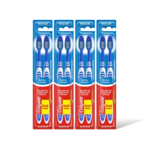 Colgate Extra clean medium tandenborstels 4-pack