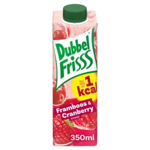 DubbelFrisss 1kcal framboos & cranberry