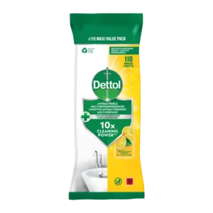 Dettol Antibacteriële schoonmaakdoekjes citroen