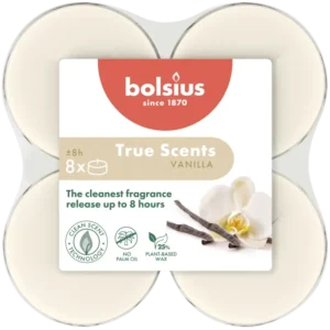 Bolsius True scents maxi geurtheelichten vanille