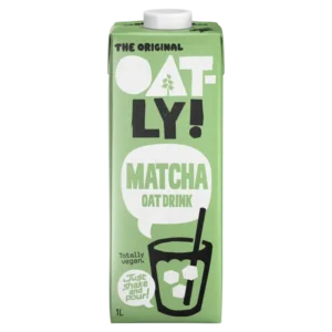 Oatly! Matcha haverdrank
