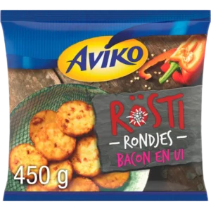 Aviko Rösti rondjes bacon & ui