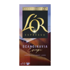 L'OR Lungo Scandinavia escape koffiecups