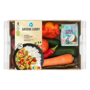 AH Groene curry verspakket