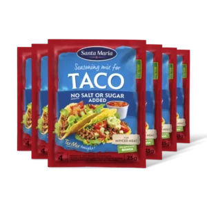 Santa Maria Kruidenmix taco no salt or sugar 6-pack
