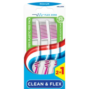 Aquafresh Clean & flex medium tandenborstel