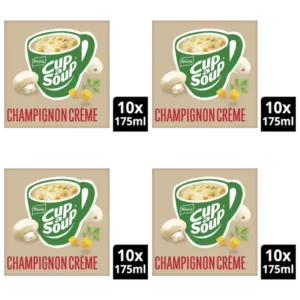 Knorr Cup-a-soup champignon crème 4-pack