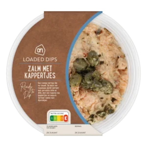 AH Loaded dip zalm met kappertjes