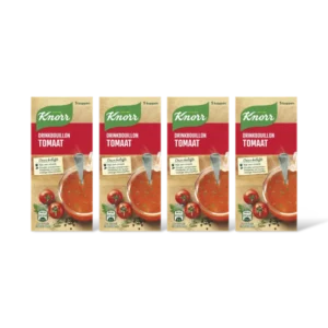 Knorr Drinkbouillon tomaat 4-pack