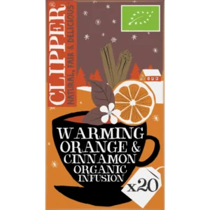 Clipper Warming orange cinnamon organic infusion