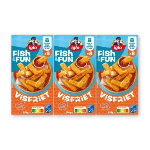 Iglo Fish&fun visfriet 3-pack