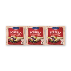 Santa Maria Tortilla wraps volkoren 6x large 3-pack