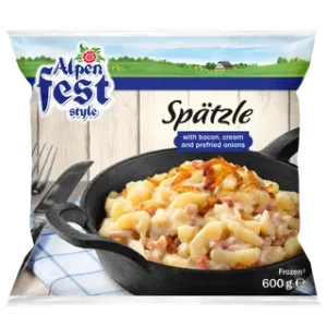 Alpenfest Spätzle met spek