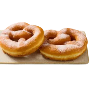 Pretzel donut