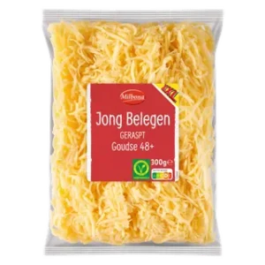 Gouda Jong belegen geraspte kaas