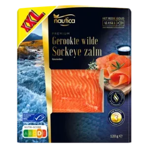 Gerookte wilde Sockeye zalm
