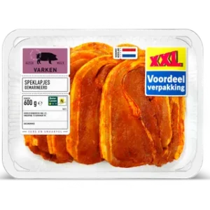 Speklapjes gemarineerd