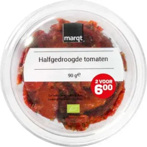 Half gedroogde tomaten