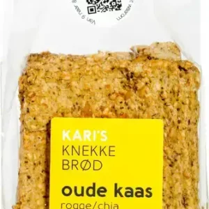 Knekkebrød oude kaas
