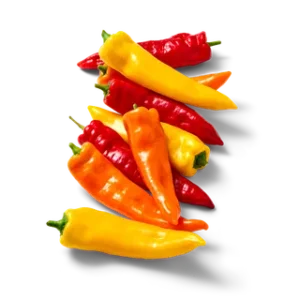 Puntpaprika rood of mix