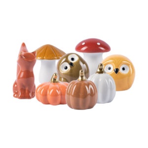 Keramieken herfstdecoratie