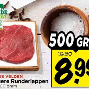 Weide Velden Magere runderlappen