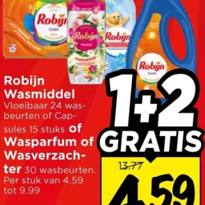 Wasmiddel, wasparfum of wasverzachter