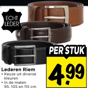 Lederen riem