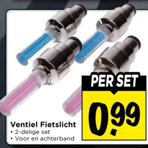 Ventiel fietslicht