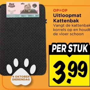 Uitloopmat Kattenbak