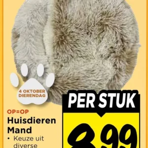 Huisdieren Mand