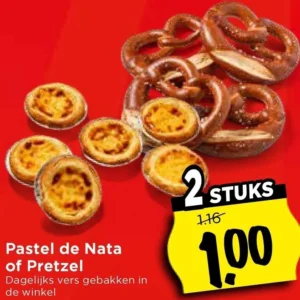 Pastel de Nata of Pretzel