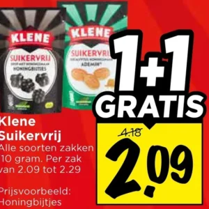 Klene suikervrij