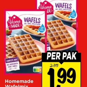 Homemade Wafelmix