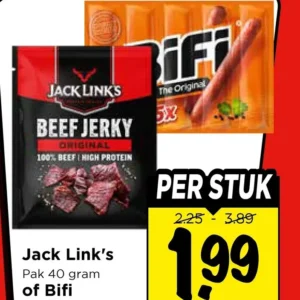 Beef Jerky of Bifi